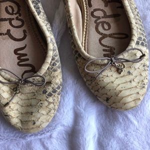 Sam Edelman Felicia Snakeskin Flats